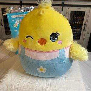 Squishmallows New Scented 11” Mystery Squad Easter 2022 Aimee The Chick -Opened-